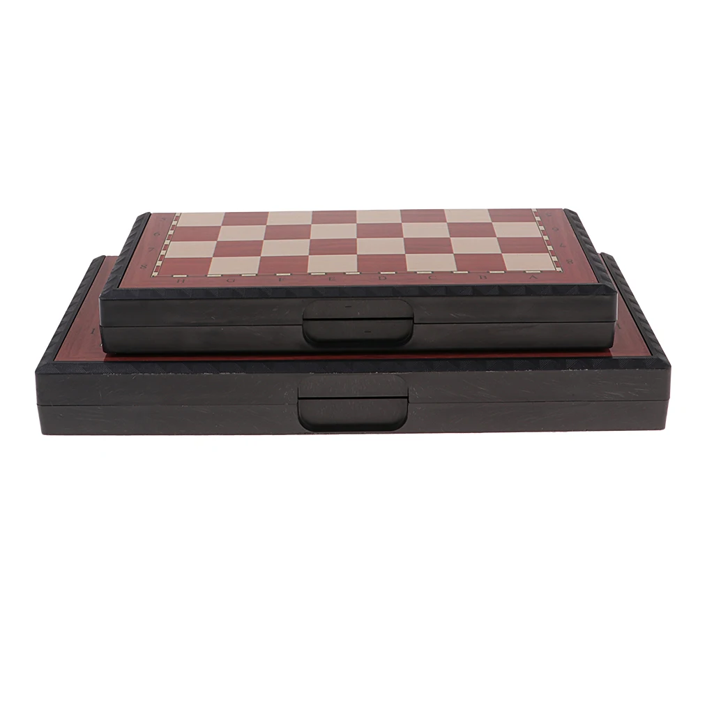Plastic Folding Chess Board Game Travel Set for Kids Youth Adults, International Chess Puzzle Games, Great Gift for Boys Girls