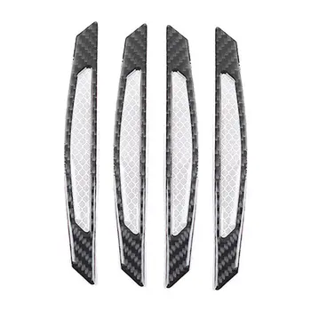 

Car Reflective Warning Stickers Carbon Fiber Body Decoration Scratch-Resistant Door Anti-Collision Door Edge Rubbing Strip