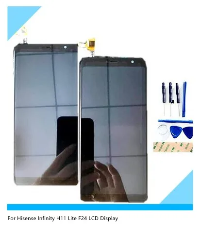 

5.99 Inch For Hisense Infinity H11 Lite F24 LCD Display Screen +Touch Screen Digitizer Assembly Black White Color With Tape&Tool