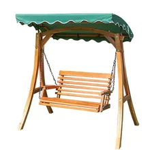 Качалка из твердой древесины, уличное кресло-качалка, детская колыбель для двора, кресло для дома, уличное кресло-качалка для балкона, двойное подвесное кресло