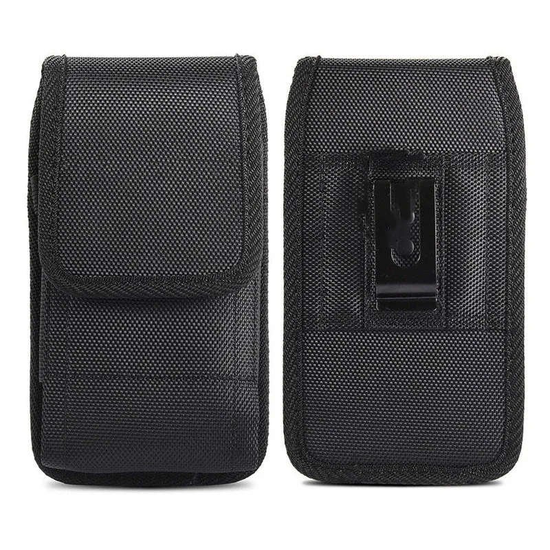 Casual Phone Bag Pouch For iPhone 11 Pro Max X 8 7 6 6S Plus 5 5S SE 5C 4 4S Xr Xs Max Case Belt Clip Holster Oxford cloth Cover
