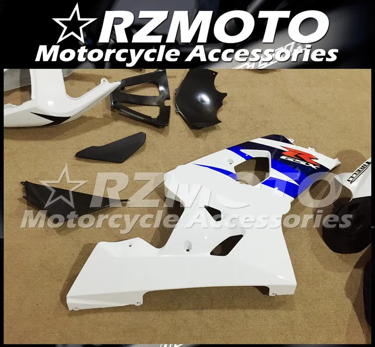 ABS мотоцикл обтекатель комплект для SUZUKI GSXR600 750 K4 2004-2005 год кузов литья под давлением Магазин № 1110