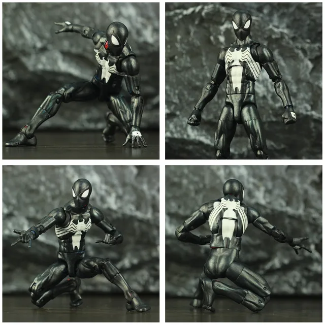 spider man symbiote action figure