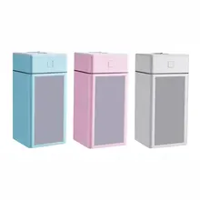 Зеркальный увлажнитель воздуха, Автомобильный Usb Ночной светильник, увлажнитель воздуха, домашнее зеркало для макияжа, портативный многофункциональный увлажнитель