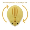 Souris optique de jeu sans fil 2.4G, ergonomique et mignonne, en forme de Hamster, 3 boutons, USB, pour ordinateur PC, idée cadeau pour enfant ► Photo 2/6