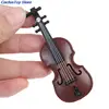 1/12 Dolls House Miniature Plastic Violin Music Instrument Model Accessories Toy MYPANDA 1