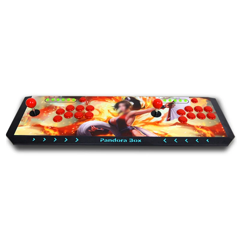 

Portable Retro 3D Arcade Game Station 2 Player Joystick Console Connect TV PC Arcade Machine Cabinet