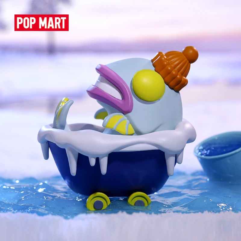 

POPMART Coarse Little Voyagers Sub-zero series Toys figure Action Figure Birthday Gift Kid Toy free shipping