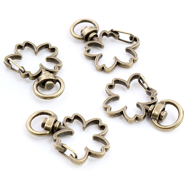 Snap Hook Trigger Clips Buckles For Keychain Lobster Lobster Clasp Hooks for Necklace Key Ring ClaspDIY Making