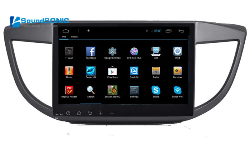 10 2 дюймовый полный сенсорный экран Android 6 0 Автомобильный DVD GPS специально для Honda CRV