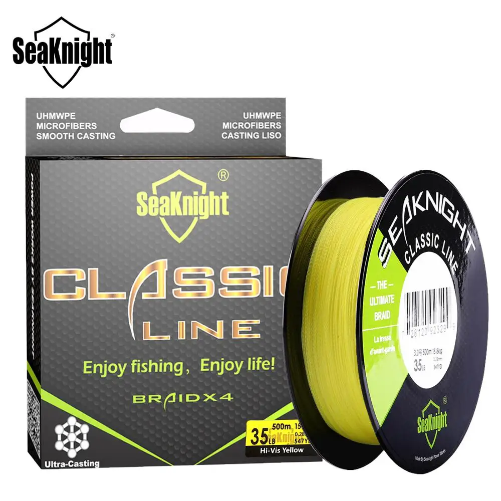 Advanced Microfiber Braided Fishing Line 300 Yards (Yellow, 30 Lb)