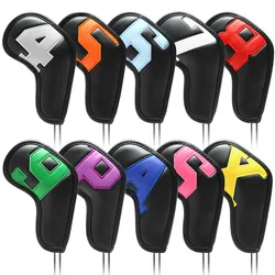 2021 New Golf Iron Covers Golf Club Head Covers of Various Colors and Styles Both Men and Women Can Use Golf Accessories Cheap