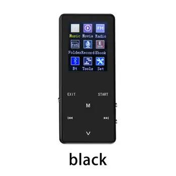 

DishyKooker 1.8 inch Touch Metal External Release Portable MP3 Music Player with FM Hi-Fi Lossless Support Up to 128GB