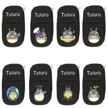 

My Neighbor Totoro Cosplay Canvas Pencil Case Zipper Cartoon Cosmetic Make Up Bag Stationery Bag Gift