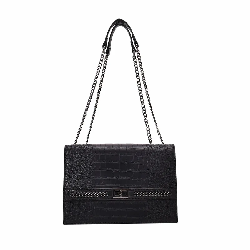 Bolsa Mujer, сумки для женщин, роскошные сумки, женские сумки, дизайнерские, крокодиловый узор, кожа, сумка через плечо, сумка-мессенджер