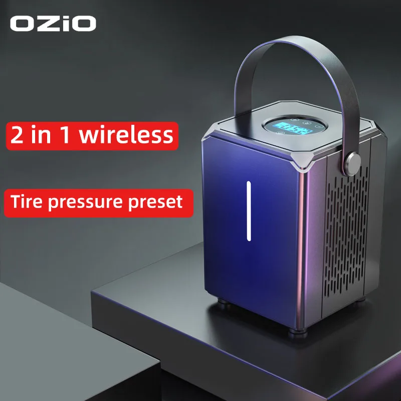 

Car Air Compressor 12V Portable Electric Tyre Tire Inflator Mini Digital Auto Air Inflatable Pump For Car Bicycle Boat