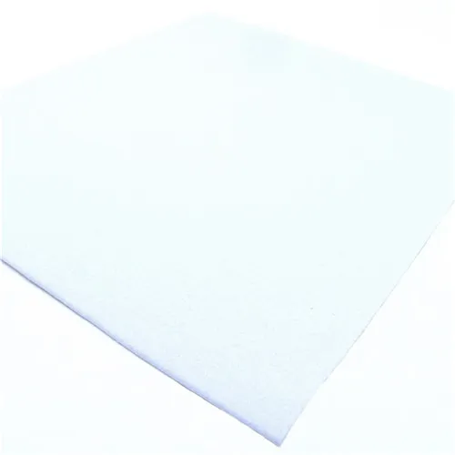 white 2 шт 2 мм толщина 30*30 см войлочная ткань DIY ремесло для детей ручной работы фетровые цветы игрушки куклы декоративные скрапбукинги Рождественский войлок - Цвет: white