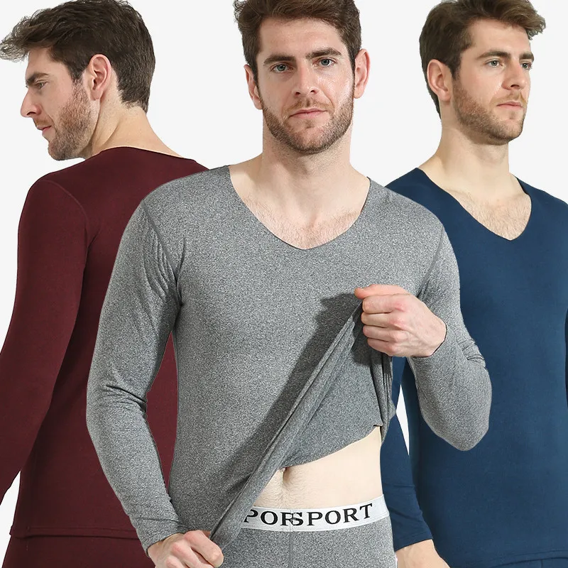 2019 Winter Long Johns Thick Men Thermal Underwear Sets Keep Warm For Men Winter Thermo Underwear