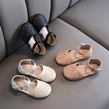 

Girls' Sandals Infant Kids Baby Summer Beach Weaved Casuanl Princess Shoes Cute comfortable and high quality baby girl shoes