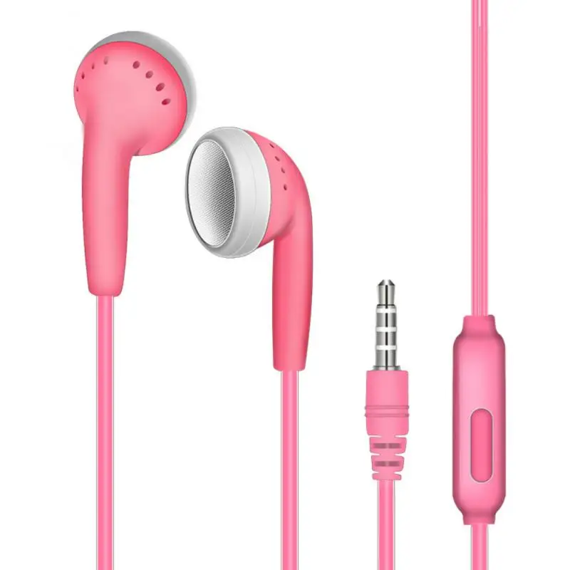 In-ear Earphones For Samsung Galaxy S6 Wired Headset With Mic 3.5mm Jack Headphone For Smart Cell Phones Adjustable Volume wired earphones wired headphones in ear headphones in ear earphones