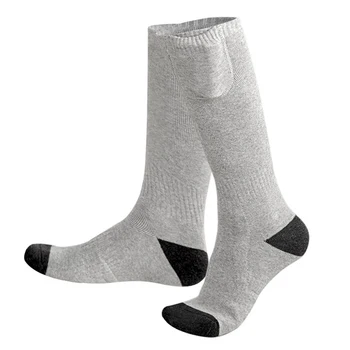 

1 Pair Women Men Heated Socks Portable Winter Warm Adjustable Temperature Rechargeable USB Charging Thermal Skiing Outdoor