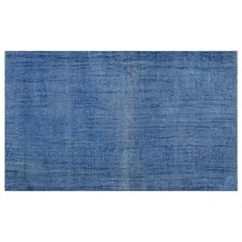 

Handmade Blue Vintage Overdyed Turkish Area Rug 175x294 Cm-5'9''X9'8''