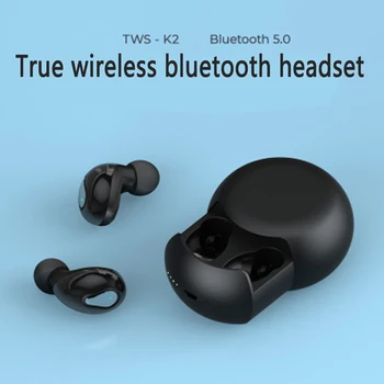 

High quality 5.0 Bluetooth K2 tws true wireless in-ear stereo on-ear headset Fast charging ultra long standby Bluetooth headset