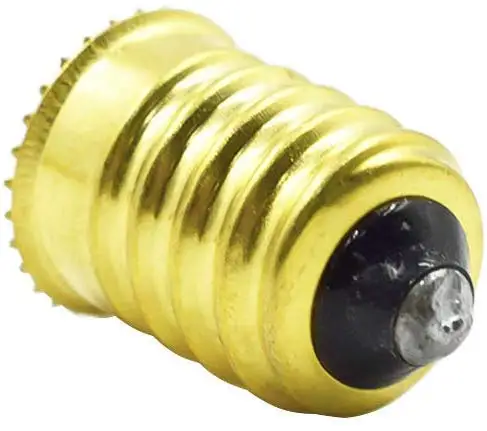 E14 E12 golden lamp base adapter converter (4)