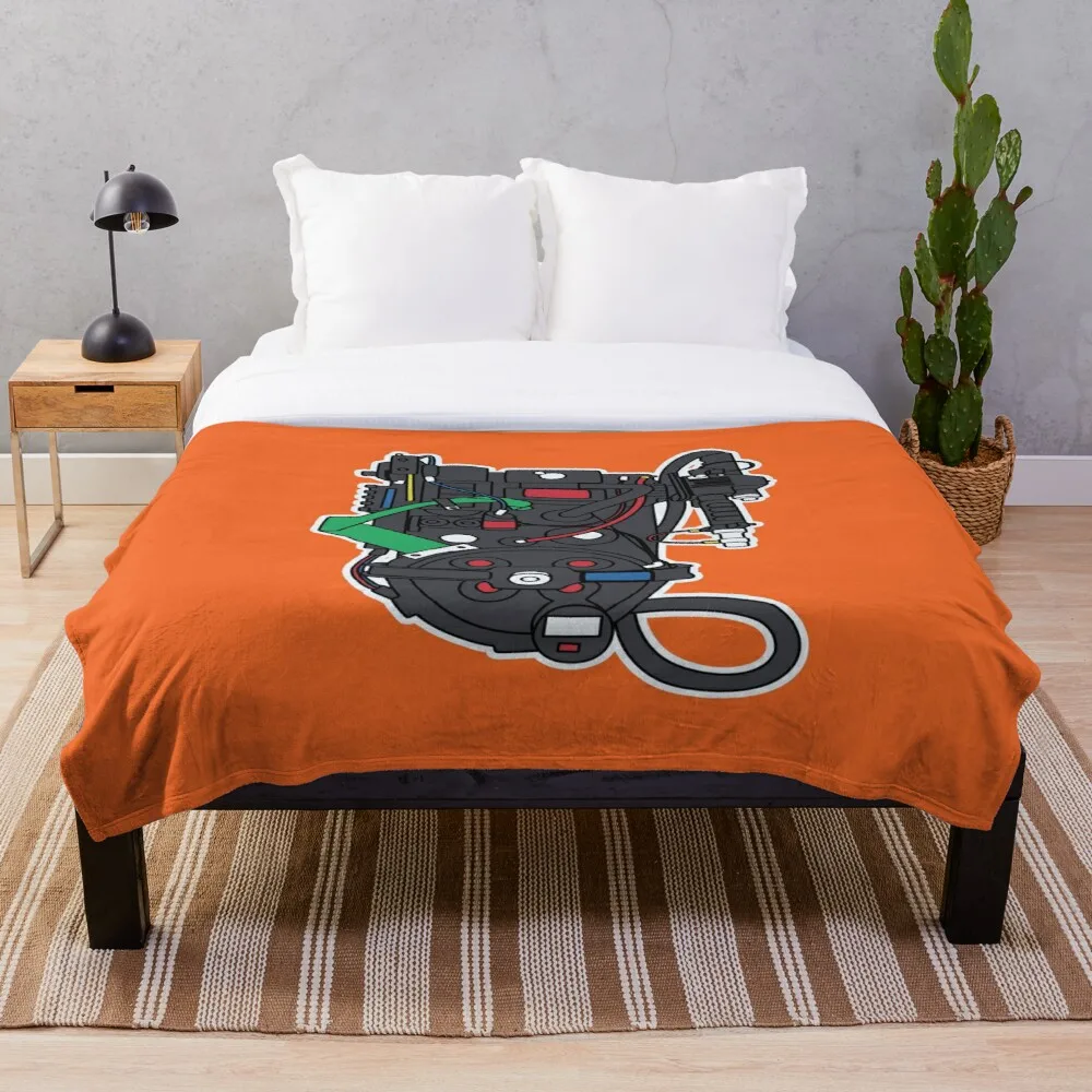 

All Season Printed Fleece Blanket Super Soft Cozy Throw Blanket Proton Pack A