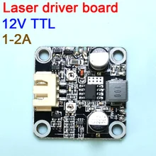 Dykb dioda laserowa płyta sterownicza LD z prądem modulacji TTL 1A #8211 2A 12V napięcie prądu regulowane 405nm 445nm 450nm tanie tanio DYKBmetered Ładowarka Akcesoria 1-2A 8-12V Max 2A