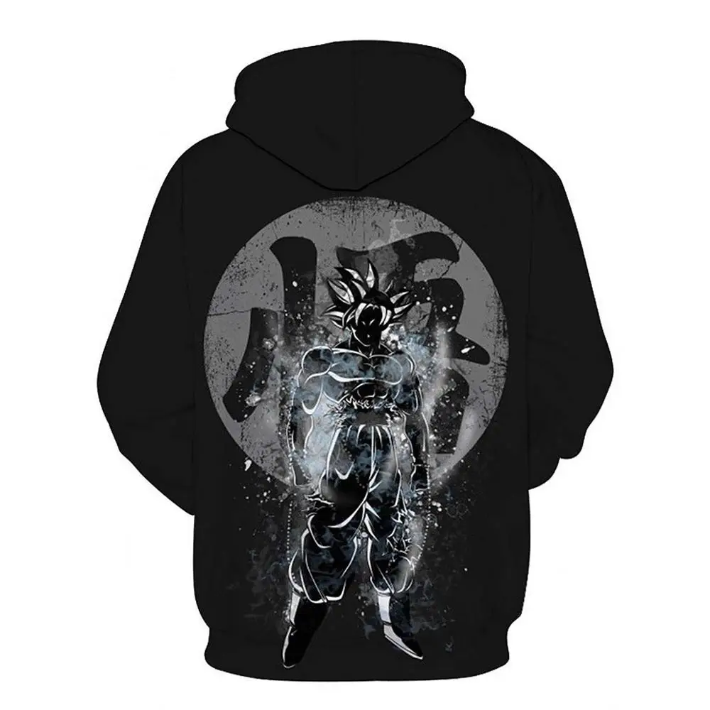 

Dragon ball Z wukong men's sweatshirt, super celeron 3D printed sweatshirt with cap, animation hooded men's sweatshirt