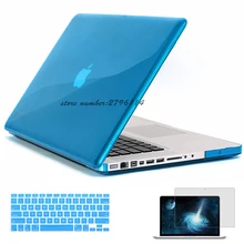 Кристальный жесткий чехол для Macbook Pro retina 12 13 15 A1706 A1707 для Mac book New Air 11 13 A1932 чехол для ноутбука