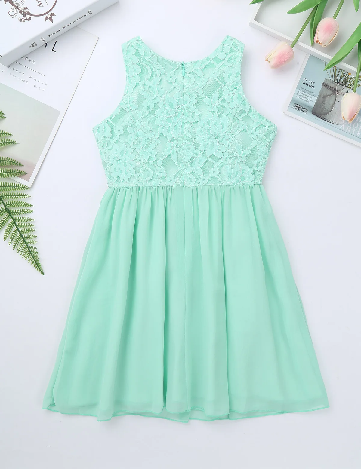 Дети девушки вышитые цветочные кружева сверкающие талии платье Vestido de festa Принцесса Пышные свадебные День Рождения Летние платья