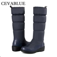 Ltarta зимние Для женщин обувь, теплые сапоги белого цвета обувь из материала на основе хлопка, с флисовой подкладкой, хлопковая плотная ботинки с мягкой подошвой сдобы торт снежные сапоги HX-85