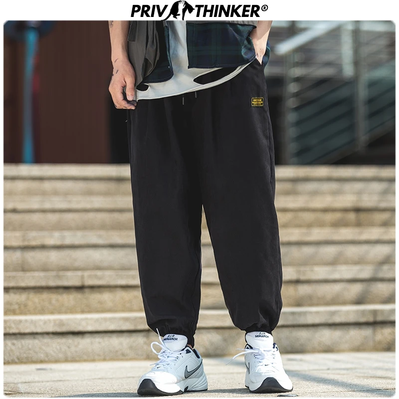 Privathinker, Мужские штаны, осень, по щиколотку, брюки, мужские, s, повседневные, хип-хоп, стиль сафари, джоггеры, Мужская Уличная одежда, брюки