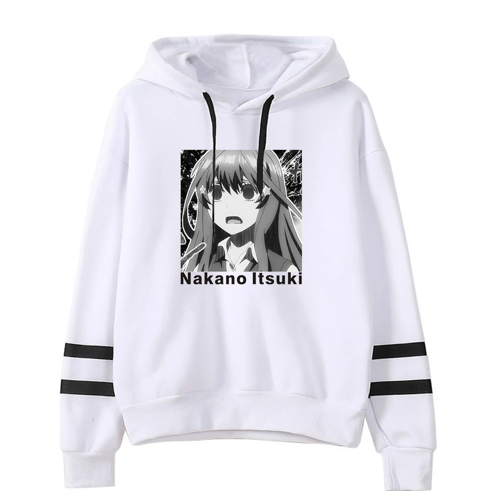 

Hot Comic The Quintessential Quintuplets Hoodies Men Women Sweatshirts Hip Hop Girls Pullovers Casual Autumn White Hooded