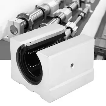 

guide rail SBR40UU Open Linear Motion Bearing Slide Block Aluminum Alloy Linear Bearing Slider linear