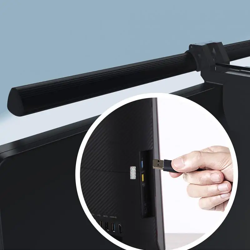  USB LED Desk Lamps Dimmable Monitor Laptop Screen Light Bar Table Lamp Eye Protection Reading Lamp  - 4000150979316