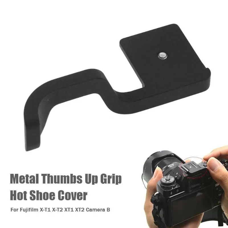 

Hot Shoe Thumb Up Grip Black for Fuji Fujifilm XT1 X-T1 XT2 X-T2 Accessories Provide Additional Stability and Placement