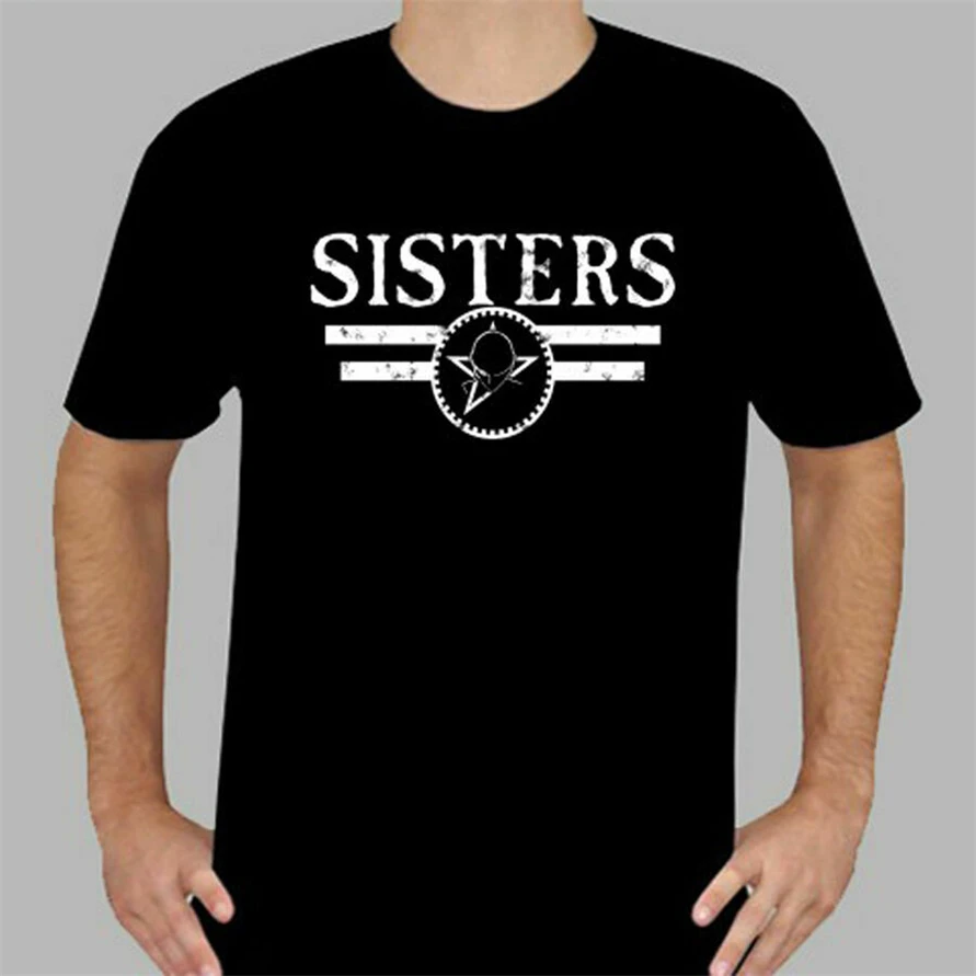 Neu The Sisters Of Mercy Symbol Rock Legend черная футболка мужская S-3Xl на заказ трафаретная