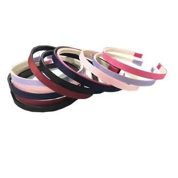 

Simple Children Girls Fashion Casual All-match Cute Solid Color Headband Anti-slip Headband Headwear