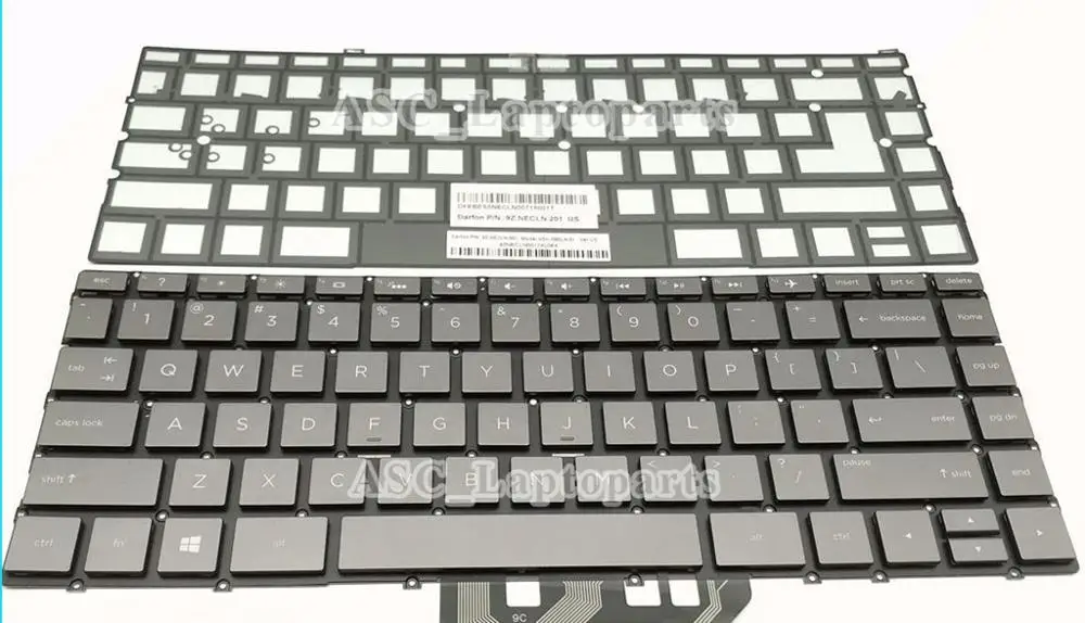 Новая английская клавиатура QWERTY для HP Spectre 13-ae000 13t-ae000 13-ae011dx 13-ae012dx 13-ae013dx 13-ae014dx с