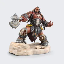 Диффузный динамический квадрат аниме World of Warcraft Durotan Orgrim патриарх в коробке гаражный комплект модель