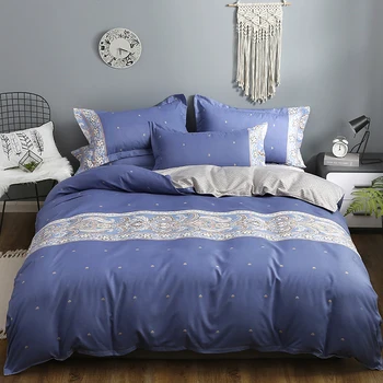 

Duvet Cover Luxury Quilt Printed Comforter Blanket Case Sanding Home Textiles Nordic Bed Cover 150x200cm 240x220cm Edredon