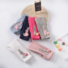 

Girls Spring Autumn Skinny Pants 2022 Cute Cartoon Pattern Children Tights Kids Accessory