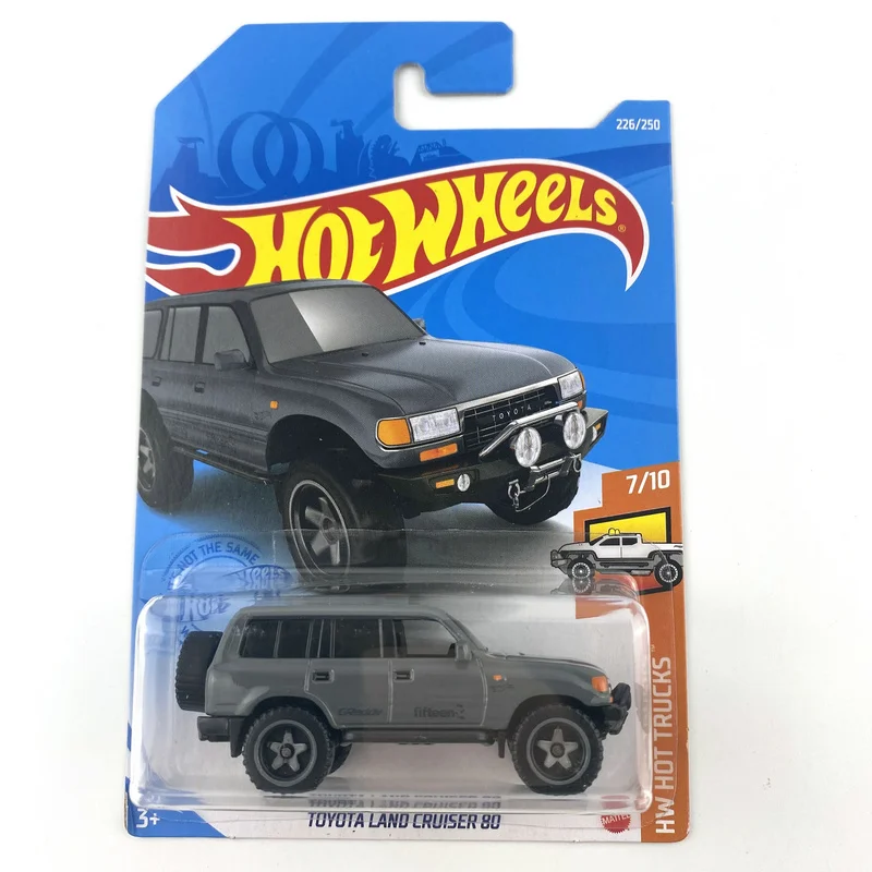 2021-226 автомобили Hot Wheels TOYOTA LAND CRUISER 80 1/64 коллекционные металлические модели