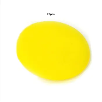 

Auto 12Pcs Foam Sponge Waxing Wax Applicator Pad Cars Vehicle Glass Cleaning Sponges Car Polishing Pad