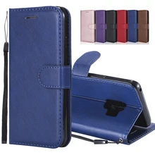 Для samsung Galaxy Note 10 Plus чехол кожаный чехол с откидной крышкой samsung S3 S4 S5 S6 край S7 край S8 S9 S10 плюс S10e Note 8 Note 9 чехол