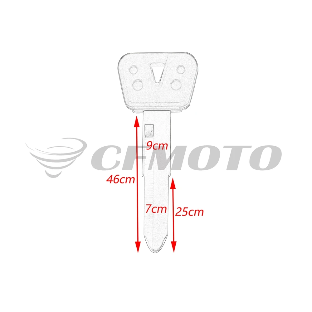 Мотоцикл без выреза левый и правый слот ключ embryo подходит для Yamaha YZF FJR 1300 XJR 1300 MT-07 MT-09 XJ6 TMax FZ8 FZ6 R1 R3 R6