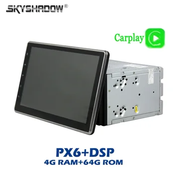 

PX6 DSP IPS Android 9.0 4GB + 64GB 10.1" Car DVD multimedia Player 2din GPS map RDS Radio Wifi Bluetooth 5 For universal Nissan